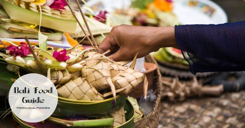 Balinese Food as an offering