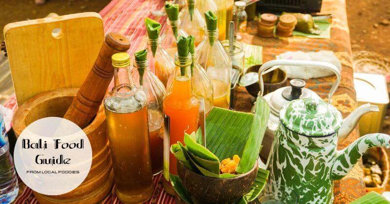 Balinese herbal drink aka Jamu