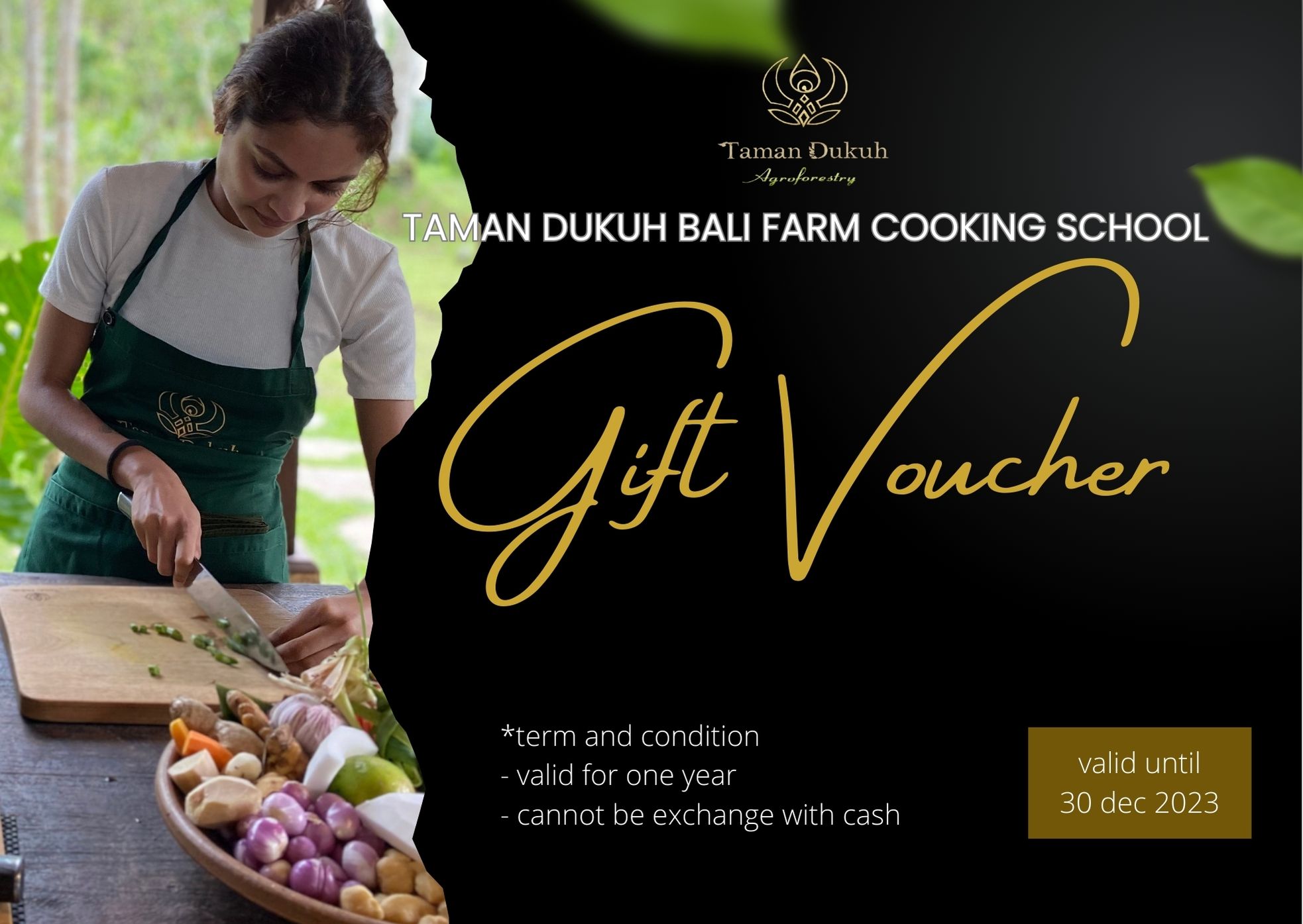 Taman Dukuh Cooking School Gift Voucher