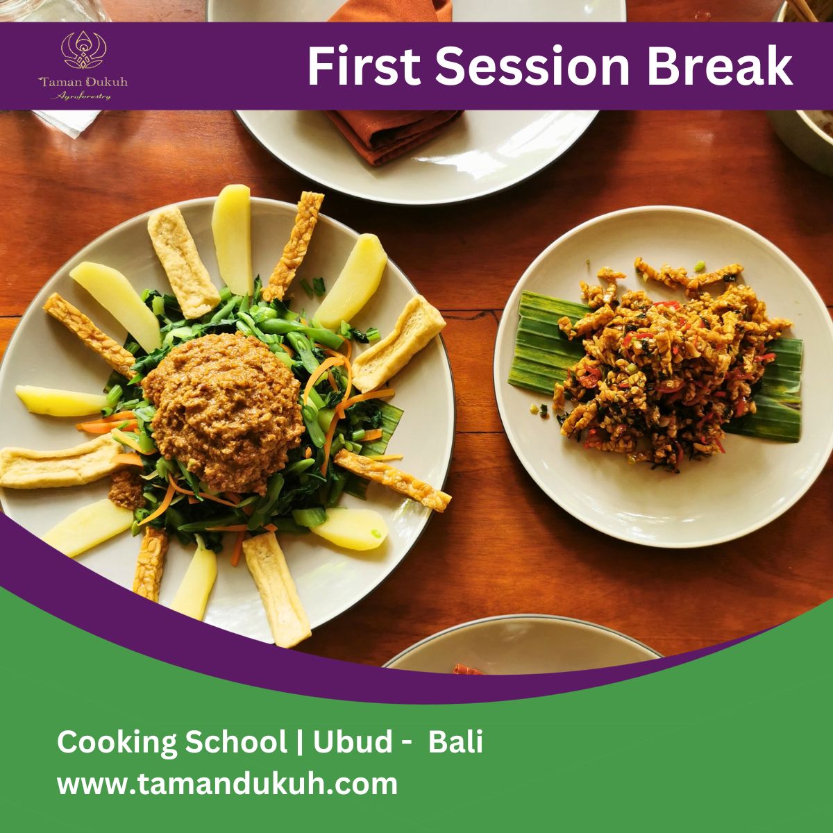 first session break in taman dukuh cooking class
