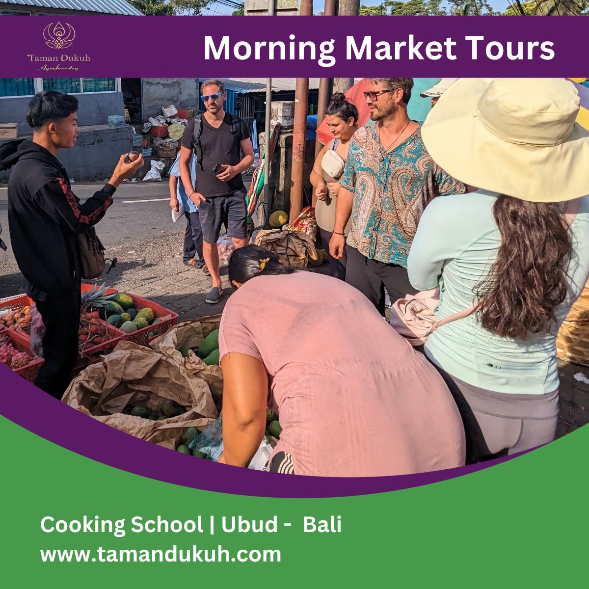 taman dukuh morning market visit tours